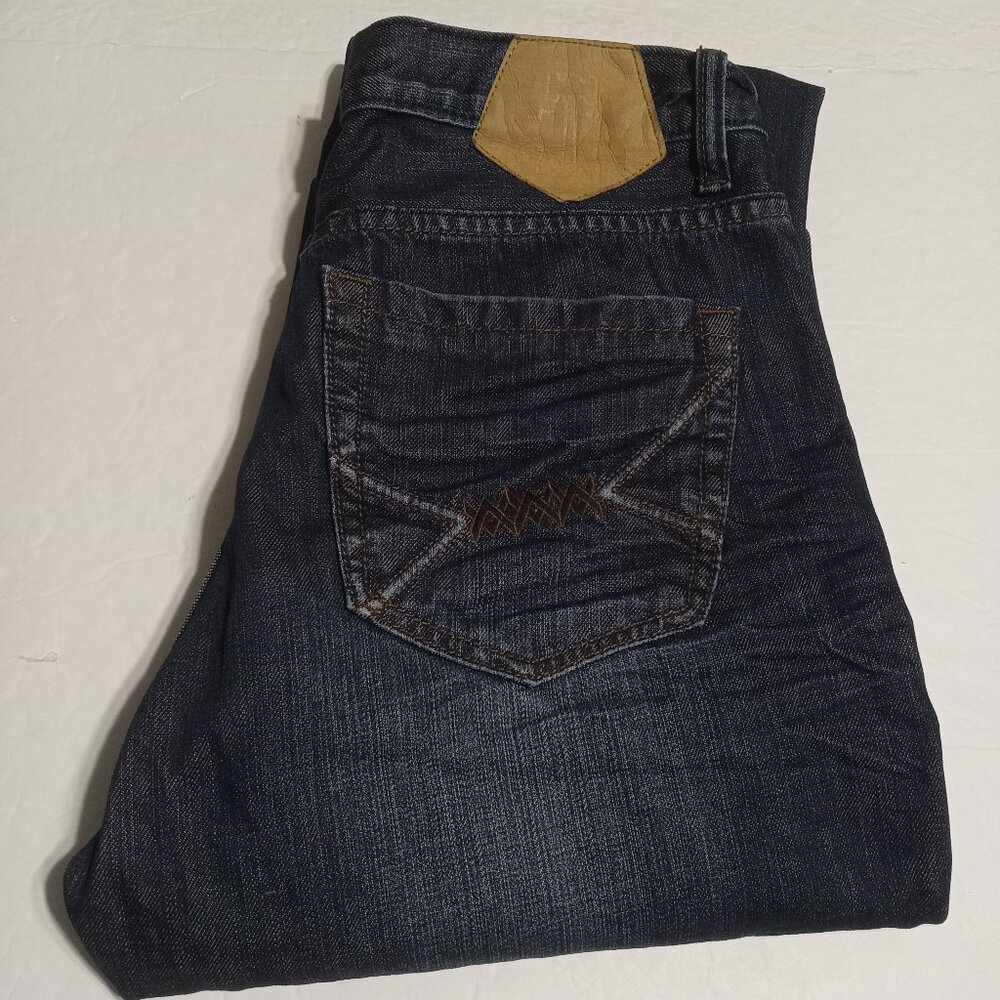 Tin Haul Men's Regular Joe Fit Bootcut Western Jeans 10-004-0420-1769-BU